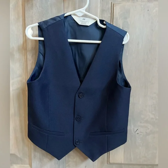 Classic Navy Blazer Three Piece Suit - Picture 3 of 6